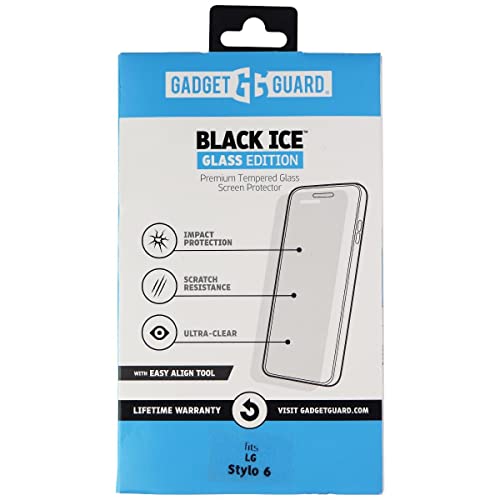 Gadget Guard Black Ice Tempered Glass For Lg Stylo 6 Smartphones - Clear