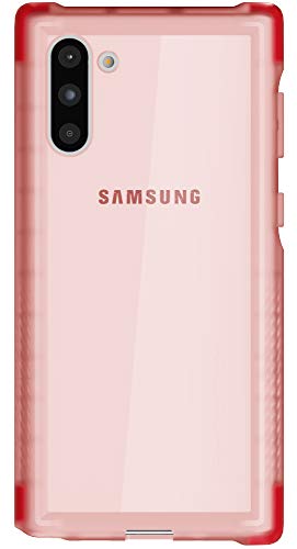 Ghostek Covert Clear Galaxy Note 10 Case With Super Slim Thin Design And Secure Grip Shockproof Heavy Duty Protection And Wireless Charging Compatible For 2019 Galaxy Note10 5g (6.3 Inch) - (Pink)