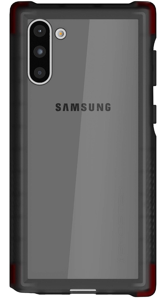 Ghostek Covert Clear Galaxy Note 10 Case with Super Slim Thin Design and Secure Grip Shockproof Heavy Duty Protection and Wireless Charging Compatible for 2019 Galaxy Note10 5G (6.3 Inch) - (Smoke)