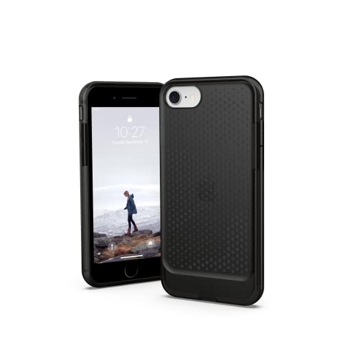 Urban Armor Gear [U] By Uag Designed For Iphone Se (2022) Case [4.7-Inch Screen] Alton Slim Fit Lightweight Stylish Transparent Impact Resistant Protective Phone Cover, Black