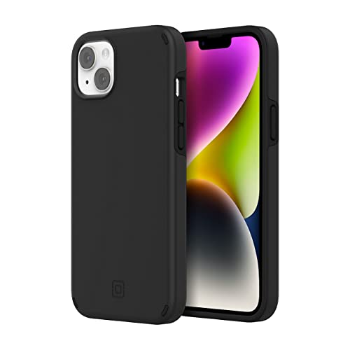 Incipio Duo Case For Iphone 14 Plus – Magsafe & Wireless Charging Compatible, Slim Dual-Layer Protective Case With 12ft Drop Protection, Shock-Absorbing, Scratch-Resistant Cover - Black