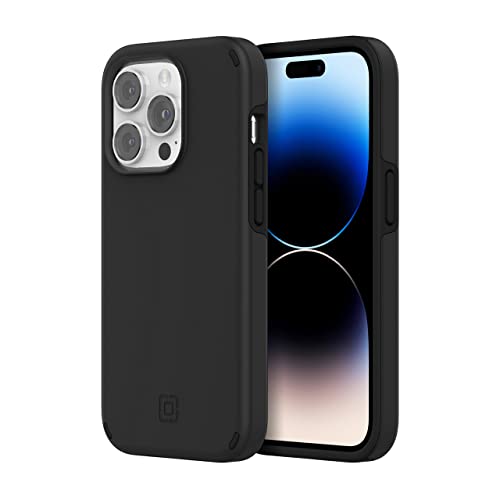 Incipio Duo Case For Iphone 14 Pro – Magsafe & Wireless Charging Compatible, Slim Dual-Layer Protective Case With 12ft Drop Protection, Shock-Absorbing, Scratch-Resistant Cover - Gray