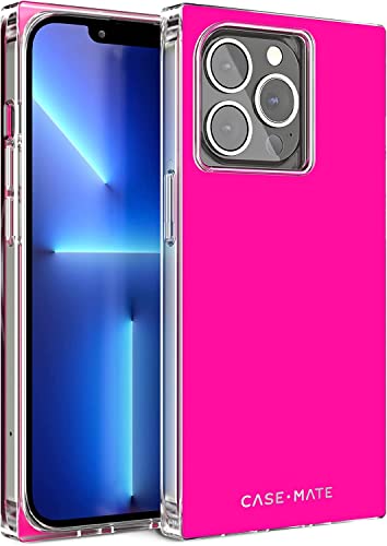 Case-Mate Blox Iphone 14 Pro Case - Neon Watermelon [10ft Drop Protection] [Compatible With Magsafe] Magnetic Cover With Edges For Iphone 14 Pro 6.1", Anti-Scratch, Shockproof, Slim Fit