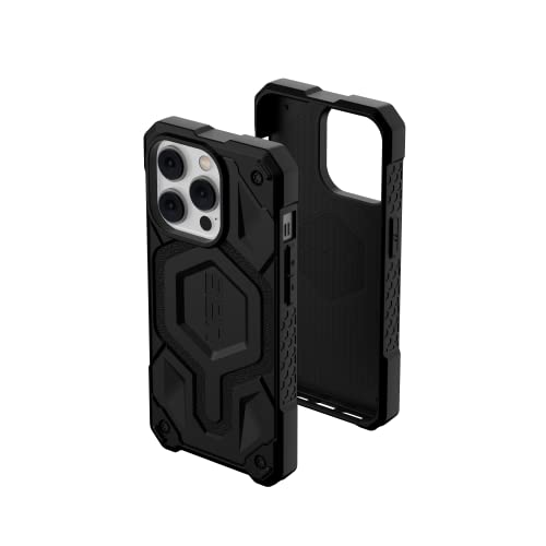Urban Armor Gear Uag Designed For Iphone 14 Pro Case Black 6.1" Monarch Pro Built-In Magnet Compatible With Magsafe Charging Rugged Shockproof Dropproof Premium Protective Cover