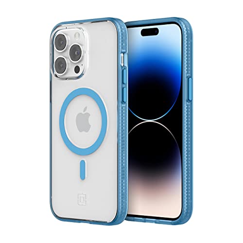 INCIPIO IDOL FOR MAGSAFE SERIES CASE FOR IPHONE 14 PRO MAX, MINIMALIST AND SUSTAINABLE PROTECTION - BLUEJAY/CLEAR (IPH-2031-BJC)