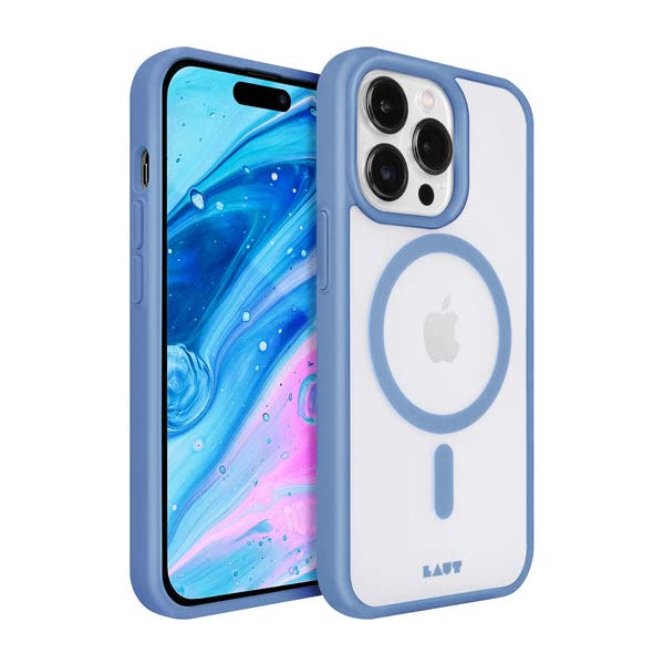 Laut - Huex Protect Case Compatible With Magsafe For Iphone 14 Pro (6.1") - Ocean Blue