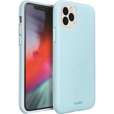 Laut | Huex Pastels For Iphone 11 Pro| Refreshing Pastel Colors | Air Frame Technology | 13ft./ 4m Impact Protection | Easy To Snap On & Off | Qi Wireless Charger Compatible • Baby Blue