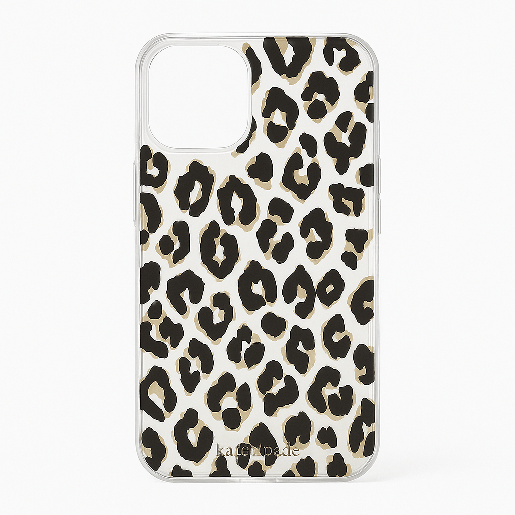 Kate Spade New York Protective Hardshell Case Compatible With Magsafe For Apple Iphone 14 Pro Max - City Leopard Black [Ksiph-237-Ctlb]