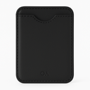 Case-Mate – Magnetic Wallet/Card Holder - Designed For Magsafe Compatible Iphones And Cases – Made With Vegan Leather, Holds Up To 3 Cards & Cash, Black