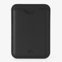 Case-Mate – Magnetic Wallet/Card Holder - Designed For Magsafe Compatible Iphones And Cases – Made With Vegan Leather, Holds Up To 3 Cards & Cash, Black