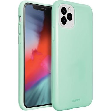 Laut | Huex Pastels For Iphone 11 Pro| Refreshing Pastel Colors | Air Frame Technology | 13ft./ 4m Impact Protection | Easy To Snap On & Off | Qi Wireless Charger Compatible • Spearmint