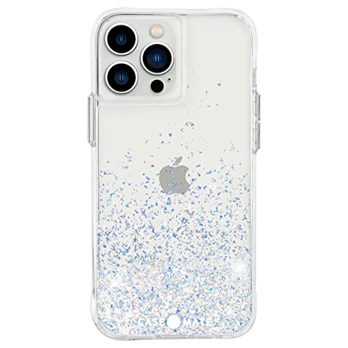 Case-Mate Iphone 13 Pro Case - Twinkle Ombre Stardust With 10ft Drop Protection & Wireless Charging - Luxury Bling Glitter Case For Iphone 13 Pro, Anti Scratch, Shock Absorbing Materials