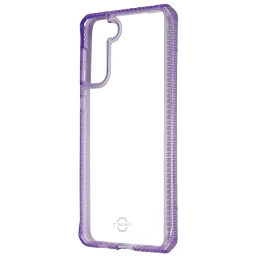 Itskins Hybrid Clear Series Case For Samsung Galaxy (S21+) 4g/5g - Purple/Clear