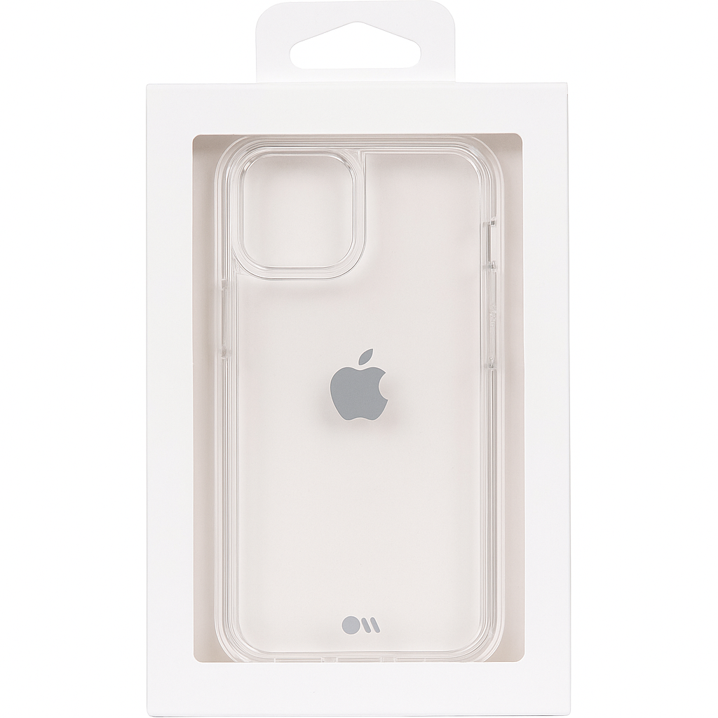 Case-Mate Tough Series Iphone 13 Case 6.1" - Clear - 10ft Drop Protection, Compatible With Wireless Charging - Anti Yellowing Lightweight Cover Case, Anti Scratch Technology