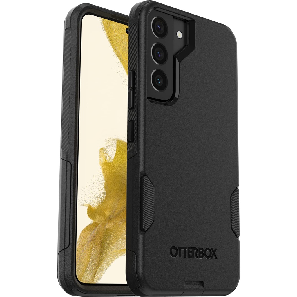 Otterbox Galaxy S22 Commuter Series Case - Black, Slim & Tough, Pocket-Friendly, With Port Protection