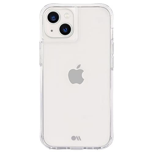 Case-Mate Iphone 13 Mini Case/Iphone 12 Mini Cover - Clear [10ft Drop Protection] [Wireless Charging Compatible] Tough Series Cover With Anti Yellowing, Anti Scratch