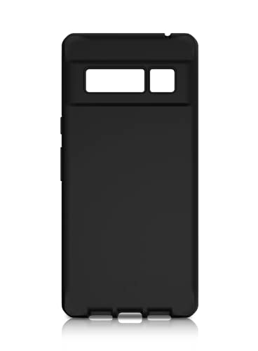 Itskins | Hybrid Silk Protective Phone Case Compatible With Pixel 6 Pro, Slim Hybrid Case, Anti-Yellowing, And Heavy Duty Shockproof Cover, Military Phone Case | Black