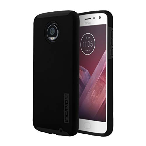 Incipio Dualpro Case For Motorola Moto Z2 Play Smartphone - Black