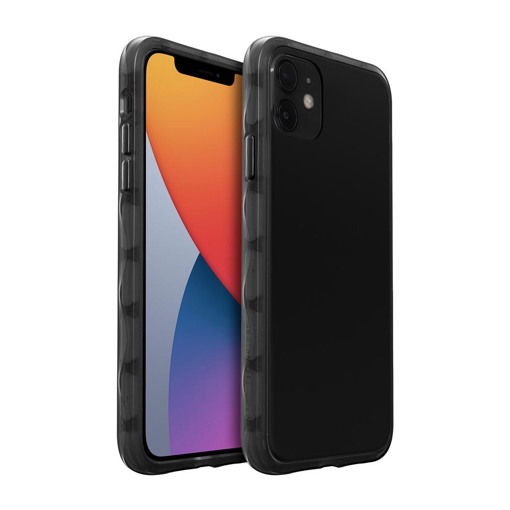 Laut - Crystal Matter Tinted Series Case Compatible With Iphone 12 Mini | 20ft./6m Impact Protection | Easy-Grip Frame • Stealth