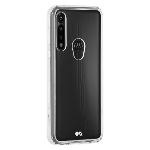 Case-Mate - Case For Motorola Moto G8 Power - Protection Pack - Tough Clear Case & Screen Protector