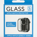 Simple Protection Tempered Glass W/ Clear Pc Bumper 45mm