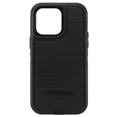 Otterbox Defender Pro Series Screenless Edition Case And Holster For Iphone 14 Pro Max (Only) (Black)