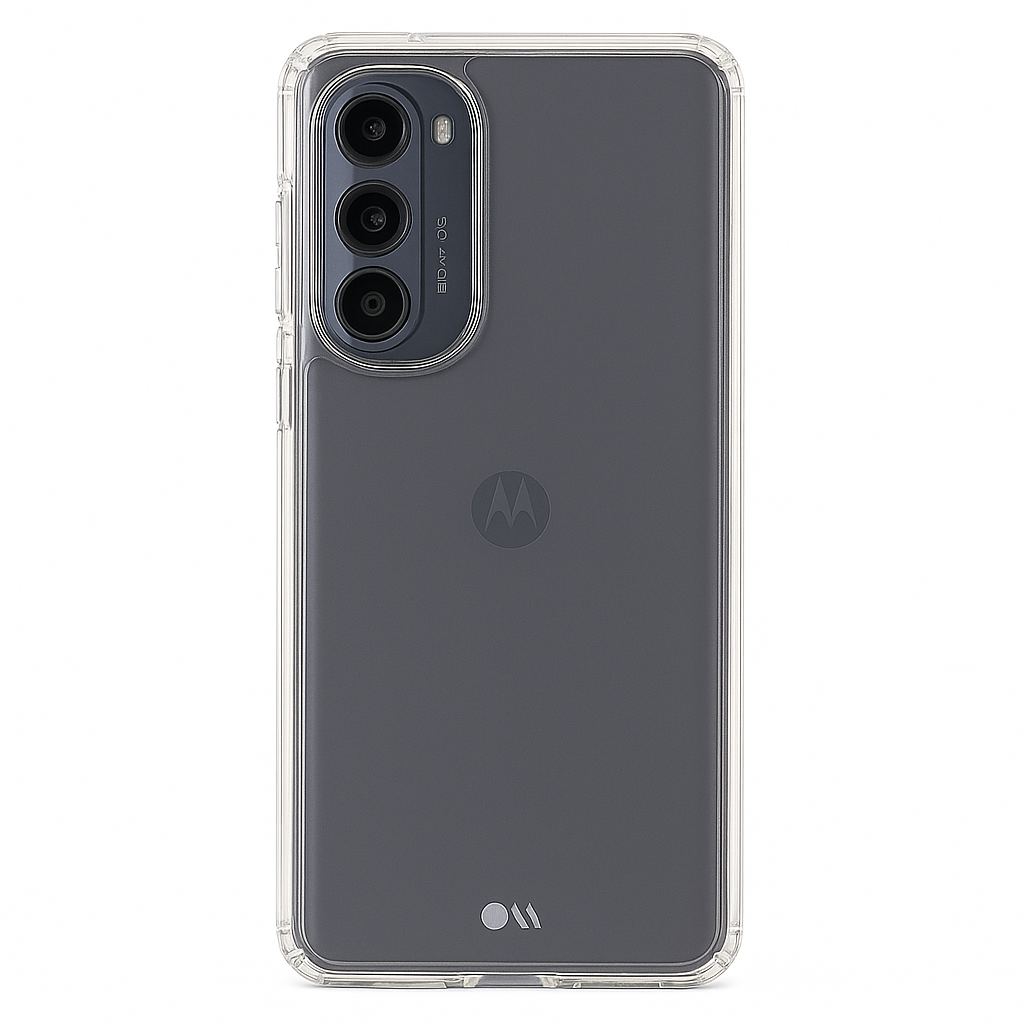 Case-Mate Motorola Edge 2022 Case - Clear - With 10ft Drop Protection & Wireless Charging, Tough Series Case For Motorola Edge 2022, Anti Yellowing Shockproof Slim Cover With Anti Scratch Technology
