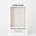 Case-Mate - Protection Pack - Tough Case & Glass Screen Protector For Motorola Moto G Power (2022) - 10 Ft Drop Protection - Clear