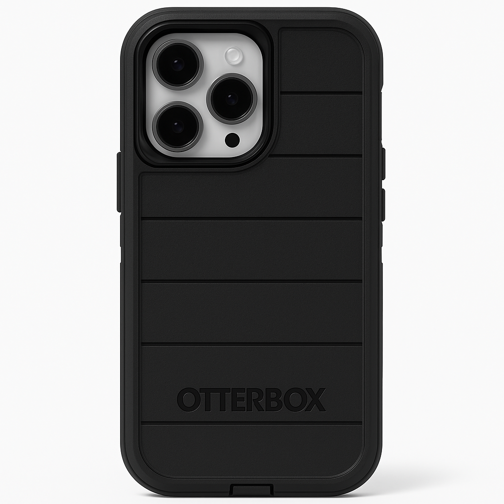 Otterbox Defender Series Screenless Edition Case For Iphone 14 Pro (Only) - Case Only - Microbial Defense Protection - Non-Retail Packaging - (Black)
