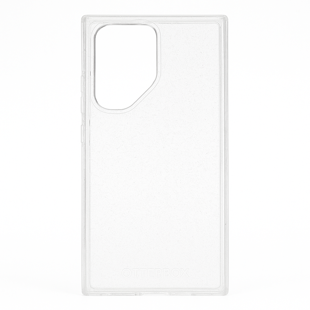 Otterbox Galaxy S23 Ultra Symmetry Series Case - Stardust (Clear/Glitter), Ultra-Sleek, Wireless Charging Compatible, Raised Edges Protect Camera & Screen