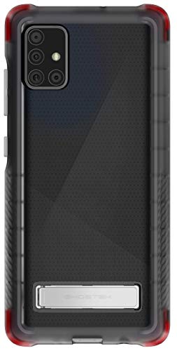 Ghostek Covert Galaxy A51 Case Clear With Kickstand Super Slim Fit Shockproof Design With Scratch Resistant Back And Anti Slip Hand Grip Wireless Charging Compatible 2020 Galaxy A51 (6.5 Inch) - Smoke