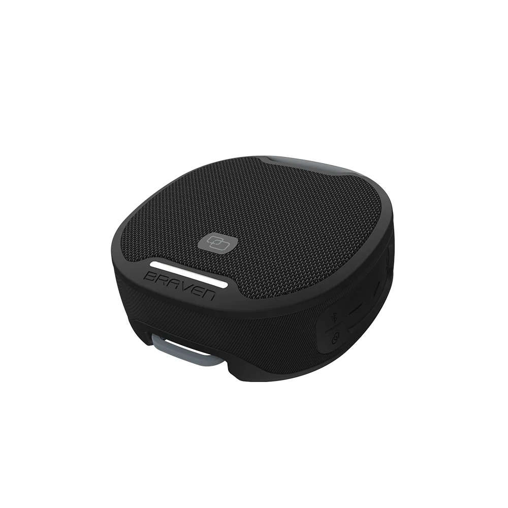 Braven Tap-In Brv-S Rugged Portable Bluetooth Speaker - Black