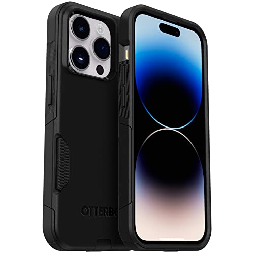Otterbox Iphone 14 Pro (Only) Commuter Series Case - Black, Slim & Tough, Pocket-Friendly, With Port Protection