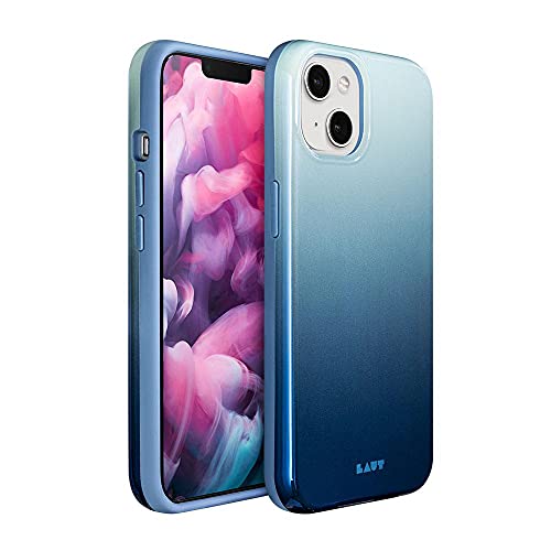 Laut - Huex Fade Case Compatible With Iphone 13 (6.1") | Iridescent Finish | Bold Colorful Design • Electric Blue
