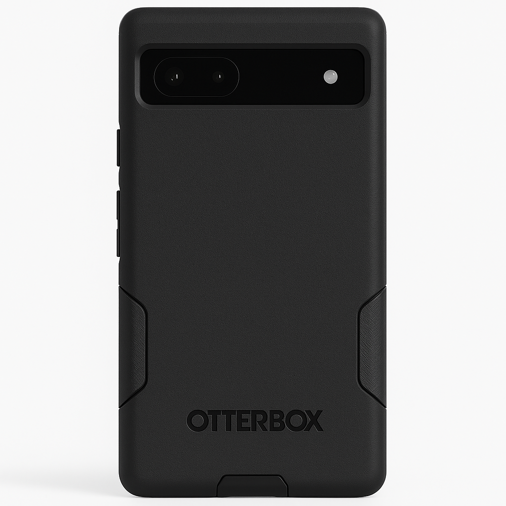 Otterbox Commuter Case For Google Pixel 6a, Shockproof, Drop Proof, Rugged, Protective Case, 3x Tested To Military Standard, Antimicrobial Protection, Black