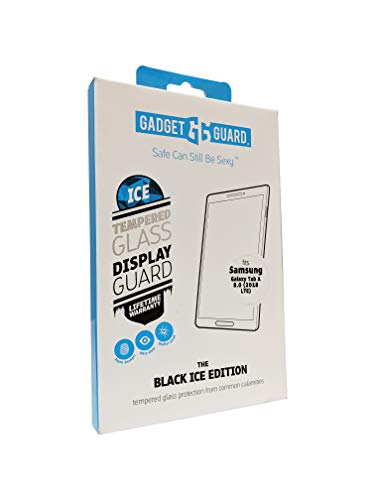 Gadget Guard - Black Ice Glass Screen Protector For Samsung Galaxy Tab A 8.0 2018 (Not Compatible With Wifi Only Version) - Clear