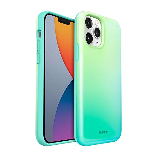 Laut - Huex Fades Case Compatible With Iphone 12 Pro Max |Holographic Finish | 13ft./4m Impact Protection| Color Fade Design • Mint