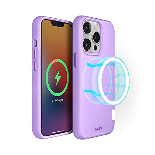 Laut - Huex Pastel Case With Magsafe Compatible With Iphone 13 Pro (6.1") | Silky Smooth | Tactile Buttons • Violet