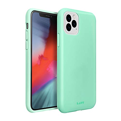 Laut | Huex Pastels For Iphone 11 | Refreshing Pastel Colors | Air Frame Technology | 13ft./ 4m Impact Protection | Easy To Snap On & Off | Qi Wireless Charger Compatible • Spearmint