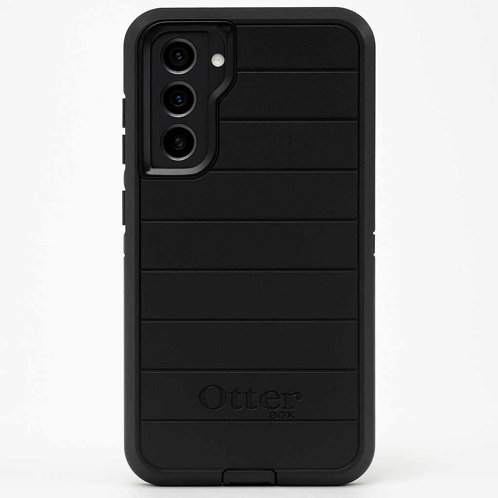 Otterbox Defender Series Case For Samsung Galaxy S21 Fe 5g (Only) - Holster Clip Included - Microbial Defense Protection - Non-Retail Packaging - Black