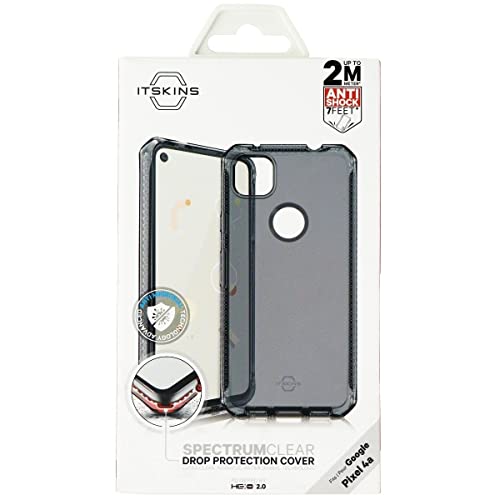 Itskins Spectrum Clear Series Gel Case For Google Pixel 4a - Smoke