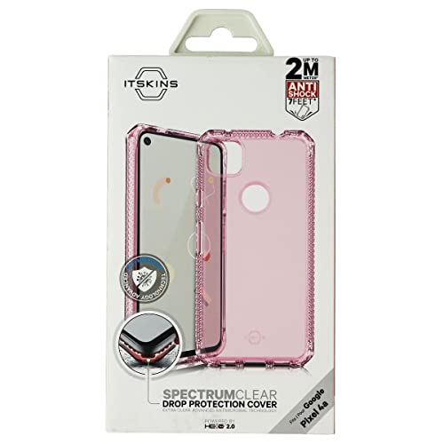 Itskins Spectrum Clear Series Case For Google Pixel 4a - Pink