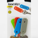 Nite Ize Identikey 2.4 In. Dia. Plastic Assorted Identifiers Key Holder
