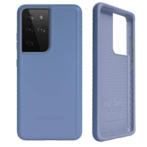 Cellhelmet Fortitude Series Slate Blue Phone Case For Samsung Galaxy S21 Ultra| As Seen On Shark Tank | In Retail Package