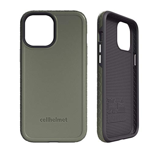 Cellhelmet Fortitude Rugged Case For Iphone 12 Pro Max, Shock Absorbing, Olive Drab Green (Chelcforti67od)