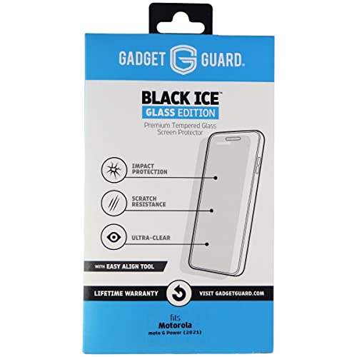 Gadget Guard Black Ice Tempered Glass For Motorola Moto G Power (2021) - Clear