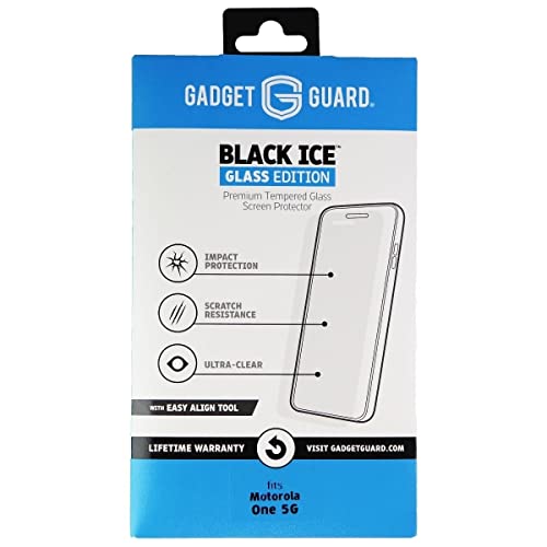 Gadget Guard Black Ice Glass Edition Protector For Motorola One 5g - Clear