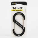 Nite Ize Size-4 S-Biner Dual Carabiner, Aluminum, Charcoal Grey