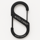 Nite Ize Sb4-03-01 Size-4 S-Biner Dual Carabiner, Stainless-Steel, Black