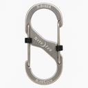 Nite Ize Slidelock S-Biner Plastic, Stainless Steel Carded
